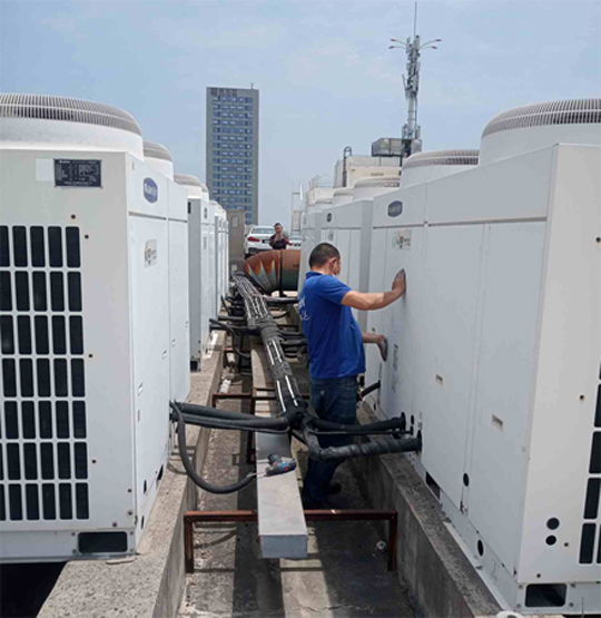 绥化中央空调制热和不制冷系统维修方法